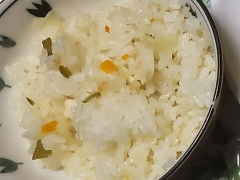 炊飯器で和風ピラフ